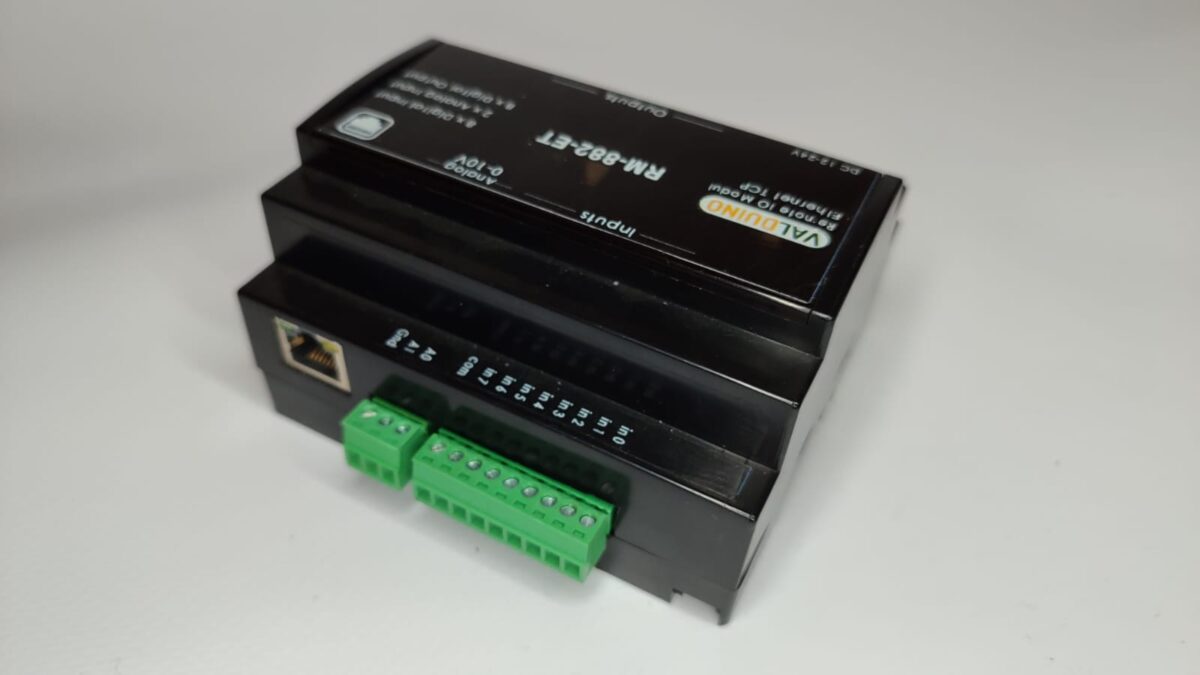 Valduino ValDuino RM-882-ET Modbus TCP IO modül | Valerm Mühendislik